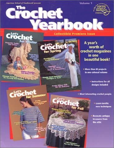 The Crochet Yearbook (1) Weiss, Rita and Leinhauser, Jean by null