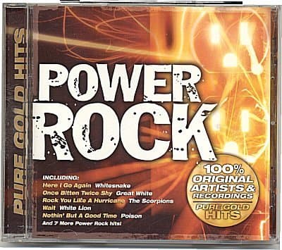 Power Rock; 100% Original Artists & Recordings [Audio CD] by null