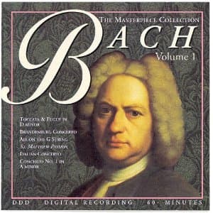 The Masterpiece Collection: Bach, Vol. 1 [Audio CD] Johann Sebastian Bach; Rudolf Pribil; Eugen Duvier; Alfred Scholz; Slavonica Philharmonia; Labacensis Camerata; London Festival Orchestra; Otto Winter; Dubravka Tomsic and Joseph Brezina by null