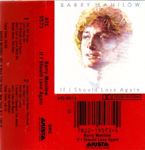 If I Should Love Again [Audio Cassette] Barry Manilow by null