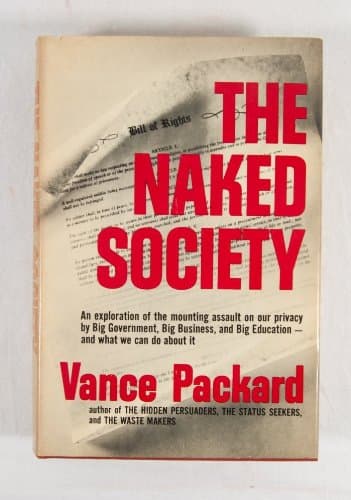 Naked Society, The [Unknown Binding] Vance Packard by null