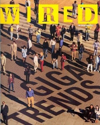 Wired Magazine - April 2001: Gigatrends [Paperback] Katrina Heron by null