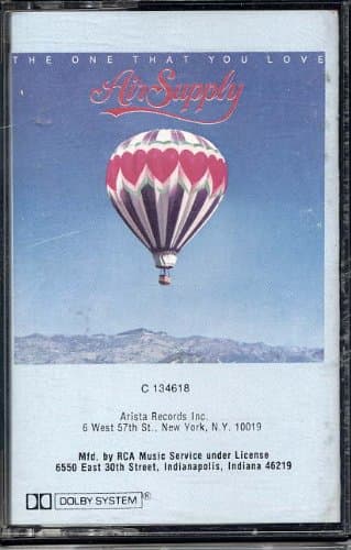 The One That You Love [Audio Cassette] Air Supply by null