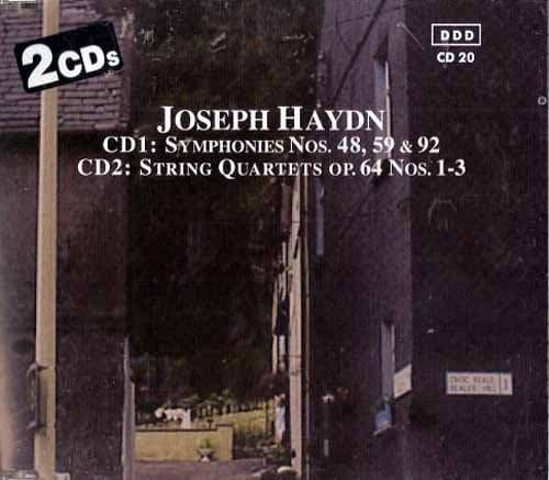 Haydn: Symphonies Nos. 48, 59 & 92 / String Quartets Op. 64 Nos. 1-3 [Audio CD] by null