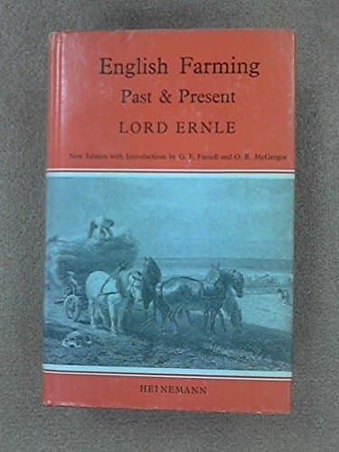 English Farming Past & Present [Hardcover] Lord Ernle by null