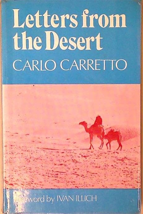 Letters From The Desert [Paperback] Carretto, Carlo by null