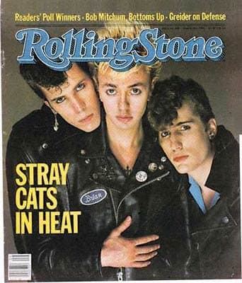 Rolling Stone Magazine March 3, 1983 Issue 390 Stray Cats Cover [Paperback] unknown author by null