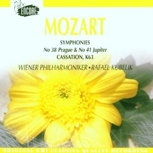 Symphonies 38 & 41 [Audio CD] Mozart; Kubelik and Vpo