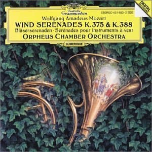 Mozart: Wind Serenades K. 375 & 388 - Blaserserenaden, S�r�nades pour instruments a vent by Wolfgang Amadeus Mozart (1992-03-10) [Audio CD]