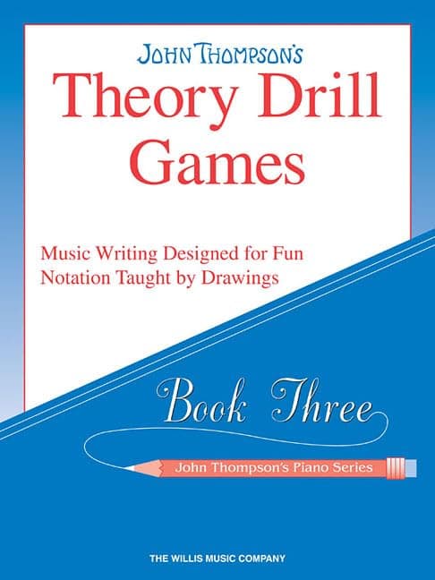 Theory Drill Games : Book Three - John Thompson's Piano Series [Paperback] Thompson, John by null