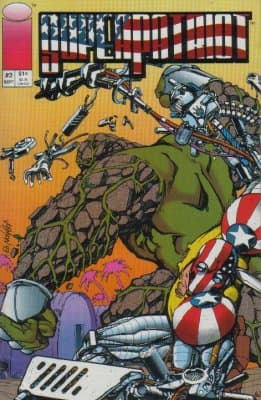 Super Patriot Issue 2 September 1993 [Comic] Erik Larsen by null