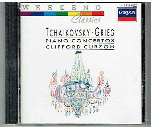 Tchaikovsky and Grieg Piano Concertos [Audio CD] Pyotr Il'yich Tchaikovsky; Edvard Grieg; Georg Solti; Olvin Fjeldstad; Vienna Philharmonic Orchestra; London Symphony Orchestra and Clifford Curzon by null