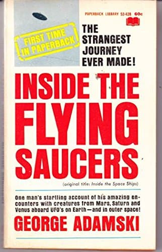 Inside Flying Saucers [Paperback] Adamski, George by null