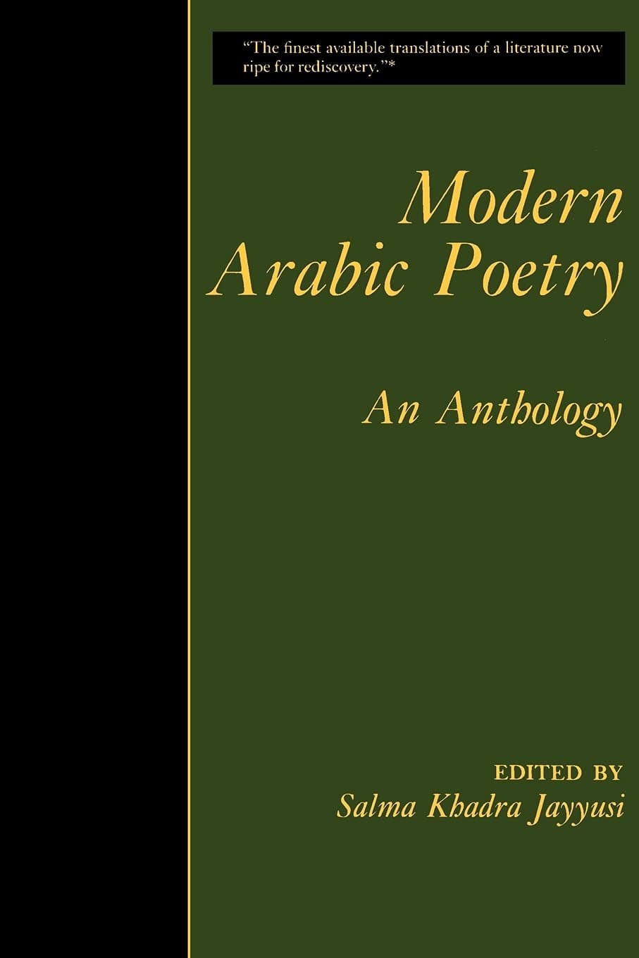 Modern Arabic Poetry [Paperback] Jayyusi, Salma Khadra by null