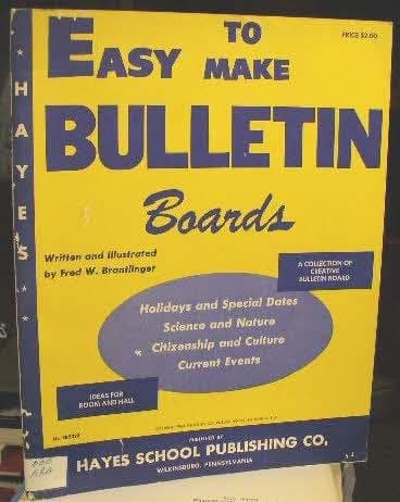 Easy to Make Bulletin Boards by null