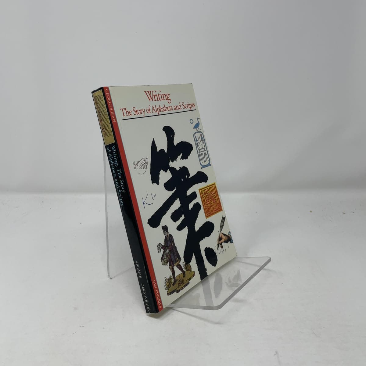 Writing: The Story of Alphabets and Scripts by Jean, Georges