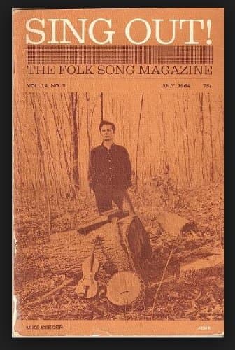 Sing Out!The Folk Song Magazine Vol. 14, No. 3 July 1964 Mike Seeger Cover [Paperback] Irwin Silber by null