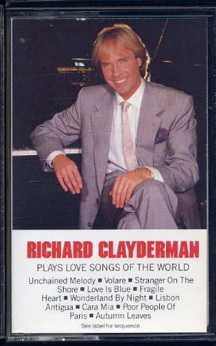 Plays Love Songs of the World [Audio Cassette] Richard Clayderman by null