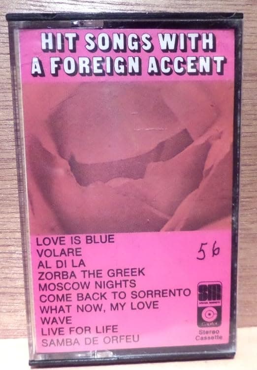 Hit Songs With a Foreign Accent [Audio Cassette] Various Artists; Sounds of Our Times; Lettermen; San Fernando Brass; Jackie Gleason; Al Martino; Howard Roberts; Laurindo Almeida and Ray Anthony