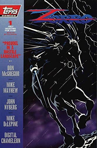Zorro (Topps) #1 [Comic] Don McGregor by null