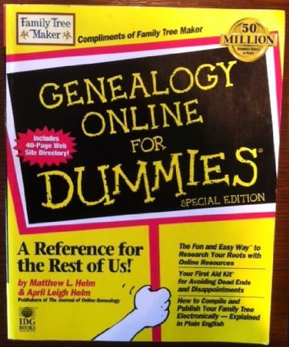 Genealogy Online for Dummies Special Edition [Unknown Binding] Matthew L. Helm and April Leigh Helm by null