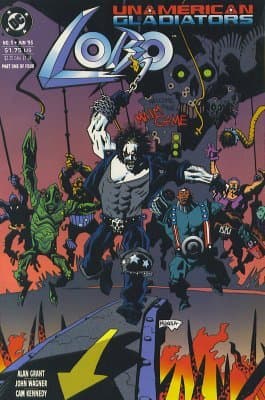 Lobo Un-American Gladiators Issue 1 June 1993 [Comic] Alan Grant by null