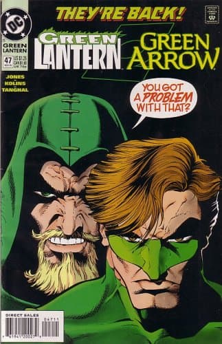 Green Lantern, #47 (Comic Book): THIS IS NOW (W/GREEN ARROW) [Paperback] Gerard Jones by null