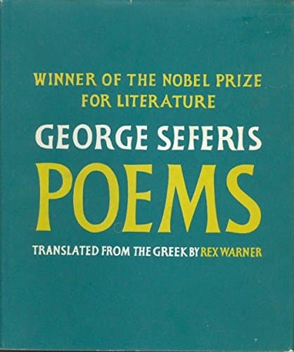 Poems Translated from the Greek by Rex Warner [Hardcover] Seferis, George by null