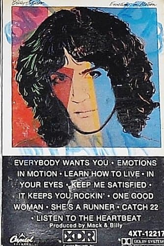 Emotions in Motion [Audio Cassette] Billy Squier