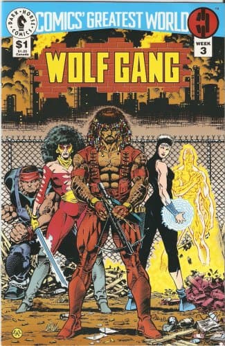 Comics' Greatest World: Wolf Gang (Week 3) August 1993 [Comic] Mike Richardson and Lee Weeks by null