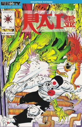 Valiant Comics; RAI. Chapter Fifteen "Sacrificial Spirit" (RAI; Vol. 1, No. 7,September 1992) [Comic] unknown author by null