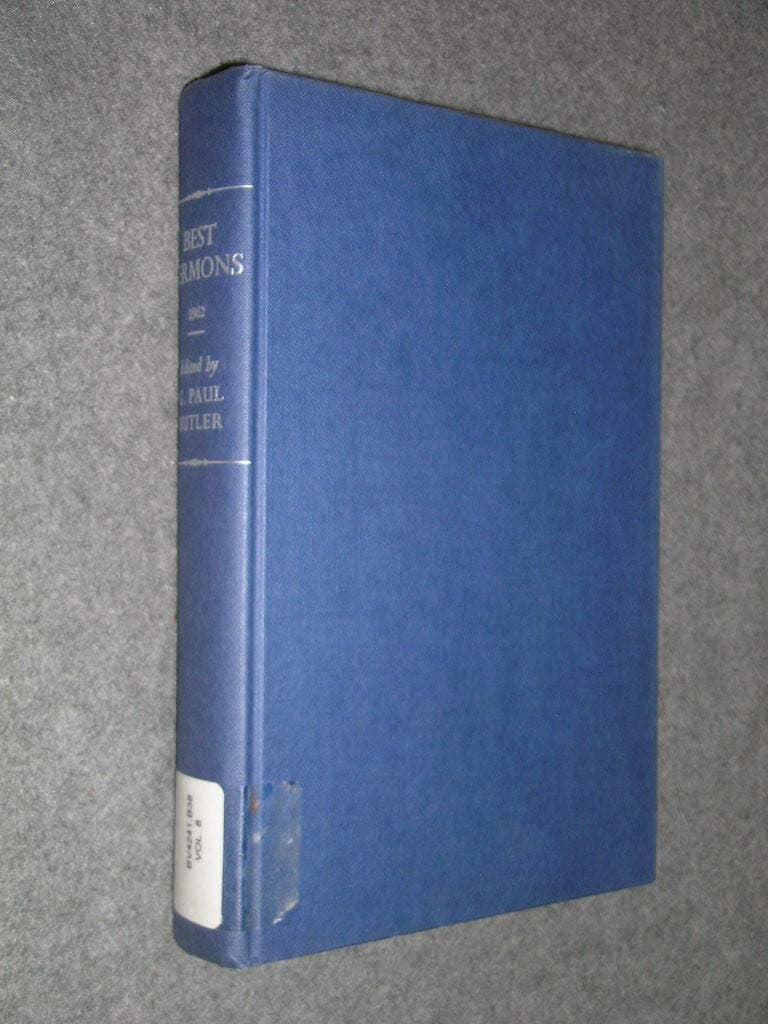 Best Sermons (Volume VIII: 1962 Protestant Edition) by G. Paul Butler, Editor