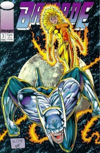 Brigade #3 (Image Comic Book 1993) [Comic] Eric Stephenson and Marat Mychaels by null