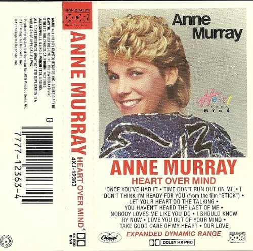 Heart Over Mind [Audio Cassette] Anne Murray by null