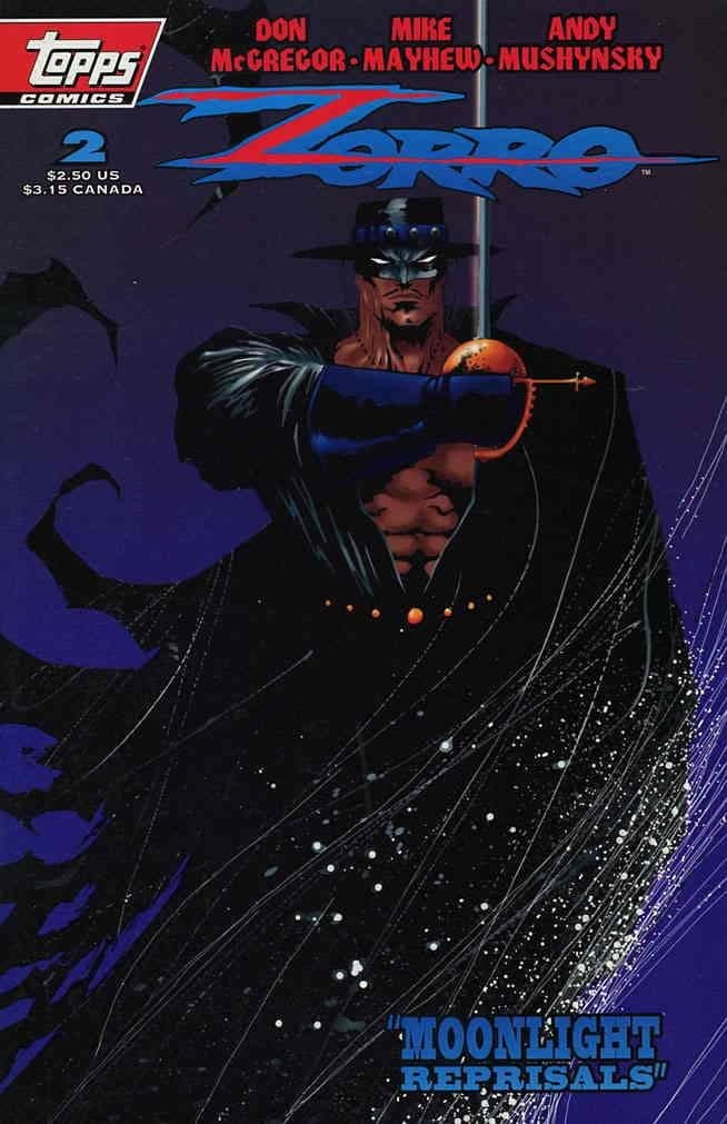 Zorro (Topps) #2 [Unknown Binding] Don McGregor by null