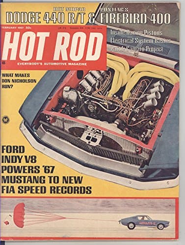 Hot Rod: February, 1967 [Paperback] McFarland, Jim (editor) by null