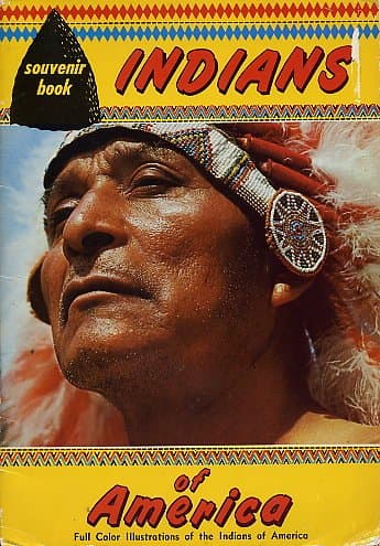 Indians of America: Full Color Illustrations of the Indians of America (Souvenir Book) by Dexter Press