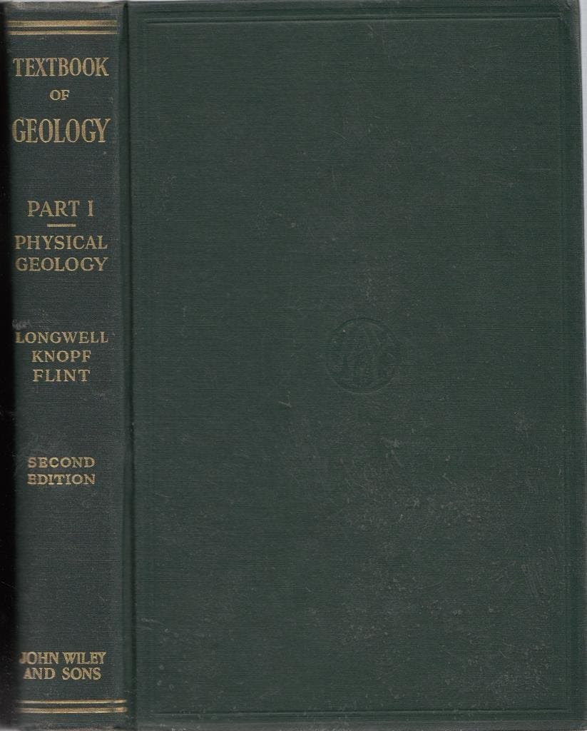 Textbook of Geology - Part I Physical Geology [Hardcover] Chester R. Etal. Longwell by null