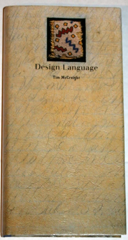 Design Language [Hardcover] McCreight and Tim by null