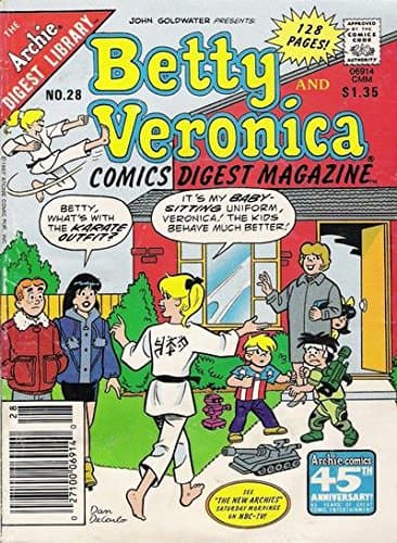 Betty and Veronica Comics Digest Magazine (No. 28) (The Archie Digest Library, No. 28) [Paperback] John Goldwater by null