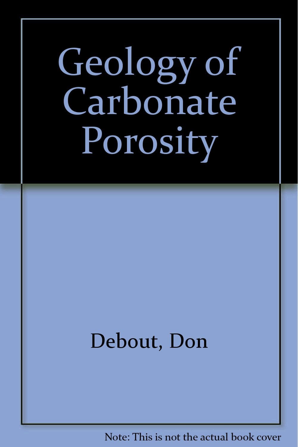 Geology of Carbonate Porosity Debout, Don by null