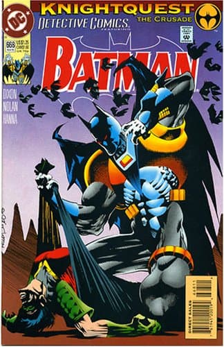 Detective Comics Featuring Batman (Dc 668 Nov 93) (Knightquest The Crusade) [Unknown Binding] unknown author