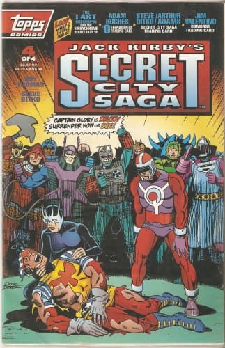 Jack Kirby's Secret City Saga #4 August 1993 [Comic] Roy Thomas by null