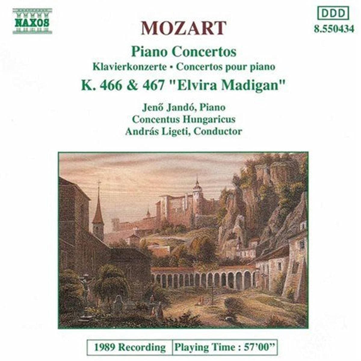 Piano Concerti 20 & 21 [Audio CD] Jen  Jand; W.a. Mozart; Wolfgang Amadeus Mozart; Andr s Ligeti; Andr�s Ligeti; Concentus Hungaricus and Jen� Jand� by null