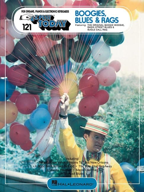 Boogies, Blues and Rags: E-Z Play Today Volume 121 (E-Z Play Today, 121) [Paperback] Hal Leonard Publishing Corporation by null