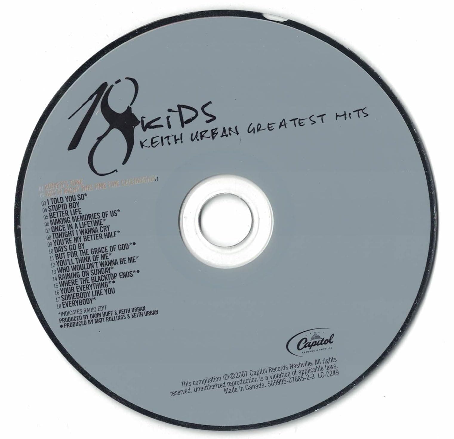 Greatest Hits [Audio CD] URBAN,KEITH by null