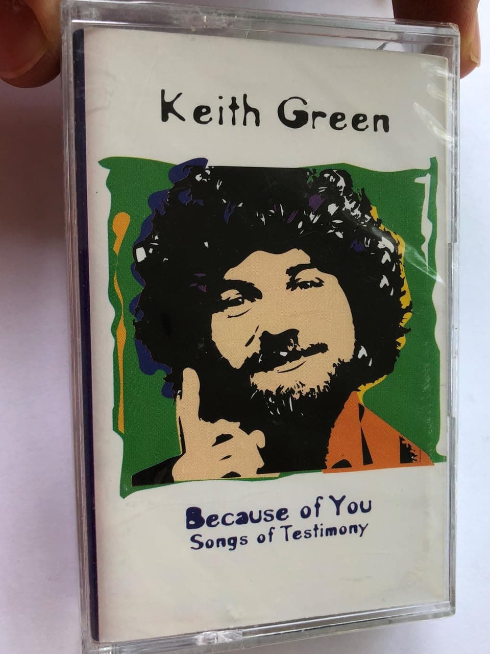 Because of You-songs of Testimony [Audio Cassette] keith green