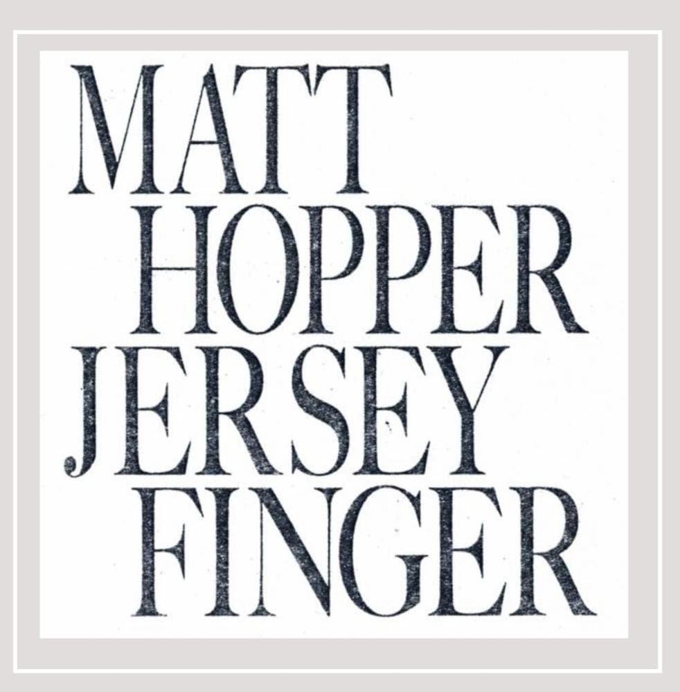 Jersey Finger [Audio CD] Matt Hopper by null