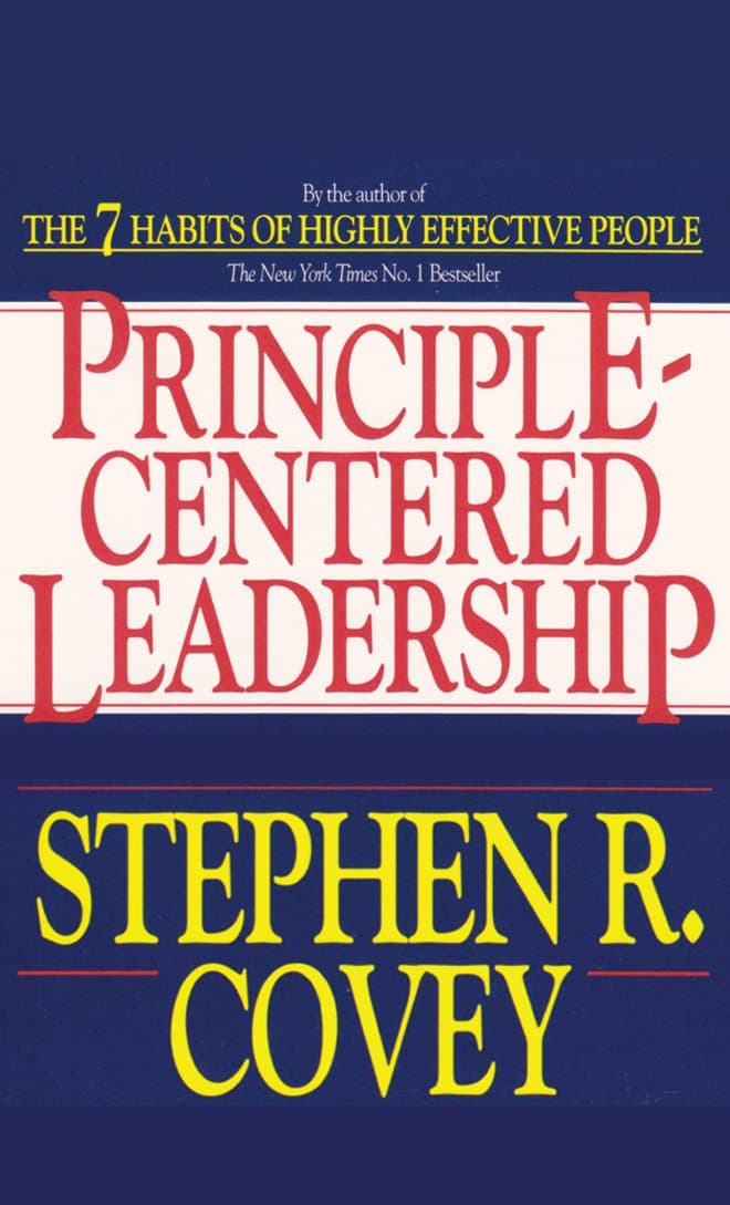 Principle-Centered Leadership Covey, Stephen R. by null