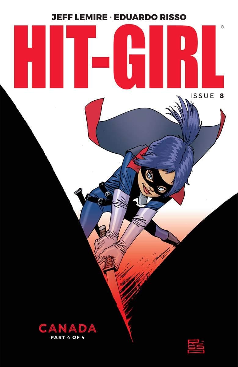 HIT-GIRL #6 CVR A RISSO (MR) [Comic] (W) Jeff Lemire (A/CA) Eduardo Risso by null